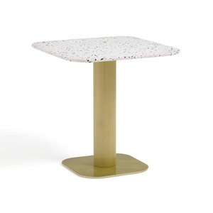 Садовый стол из металла и терраццо, Bistro LA REDOUTE INTERIEURS image