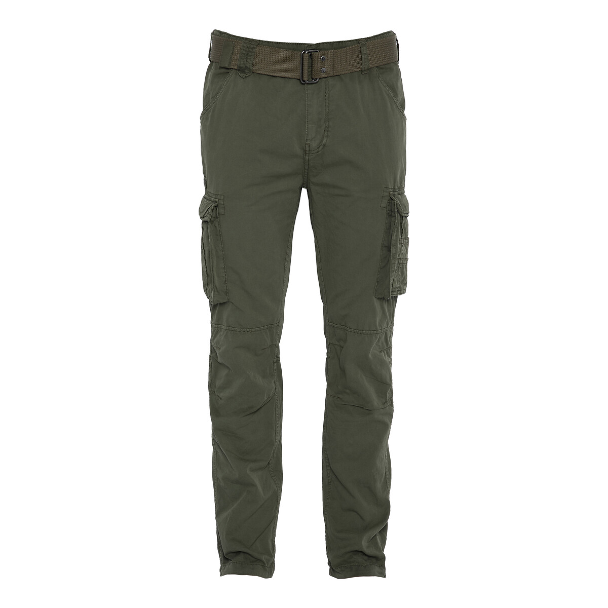 Tr ranger 70 cargo trousers in cotton with belt Schott | La Redoute