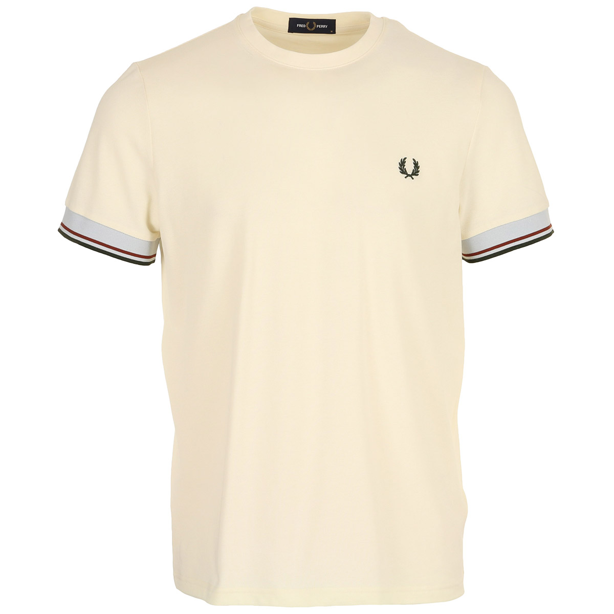 T-shirt TWIN TIPPED CUFF, FRED PERRY