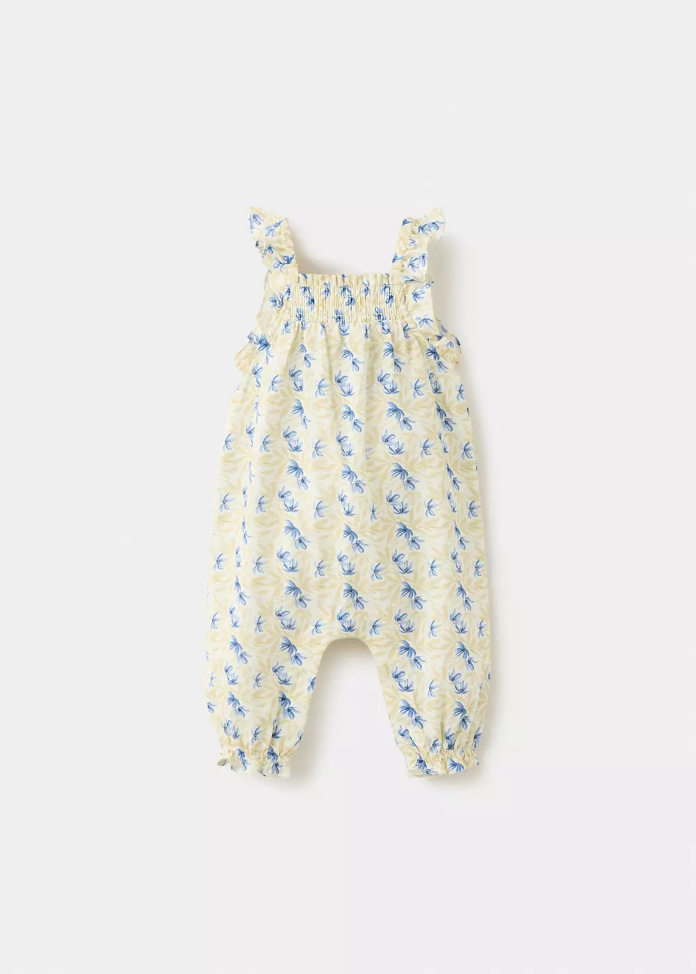 Combinaison imprimé fleurs, MANGO BABY