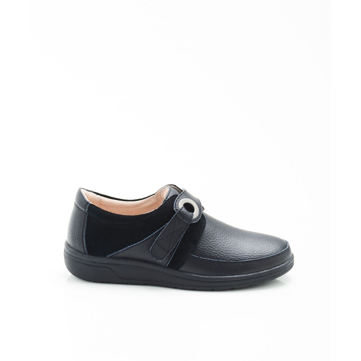 Derbies femme noir sans lacets La Redoute