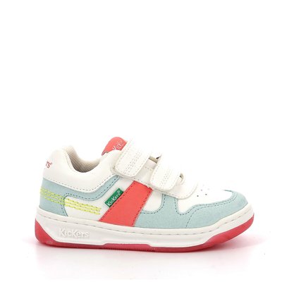 Kids Kalido Trainers with Touch 'n' Close Fastening KICKERS