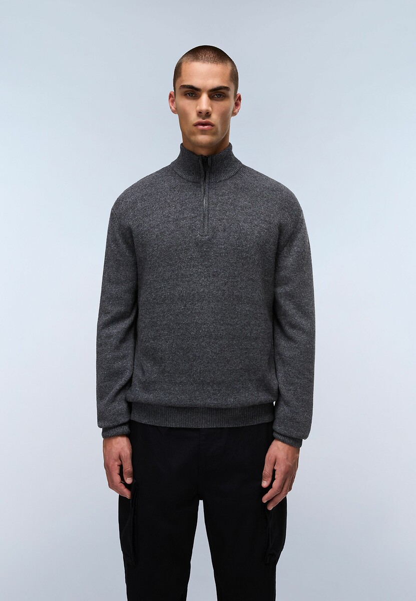 Pull col zippé Ordin, NAPAPIJRI