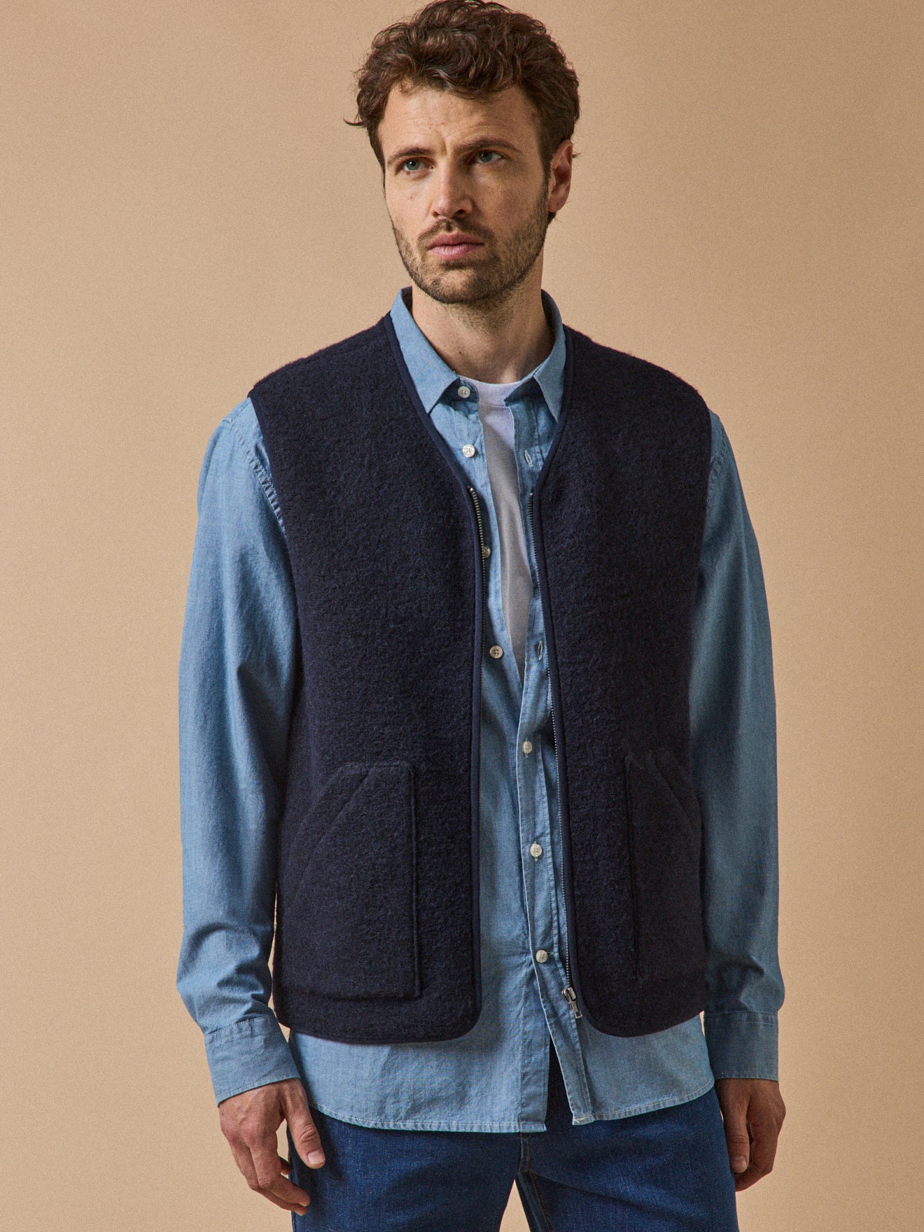 Gilet zippé sans manches, CYRILLUS