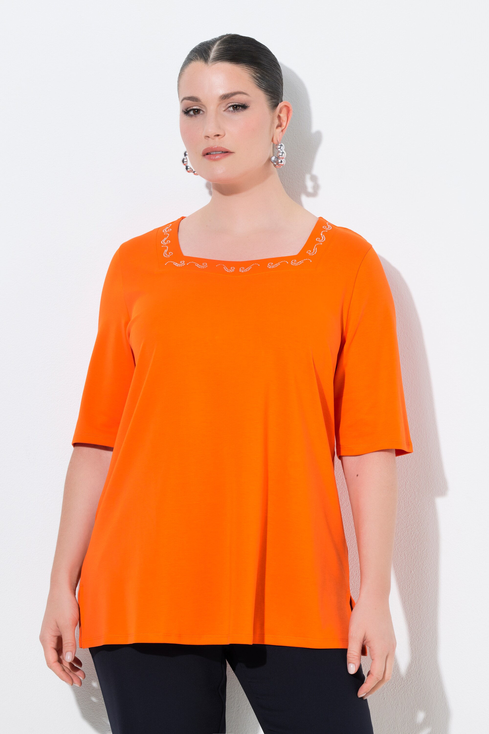 T-shirt en coton Pima, ULLA POPKEN