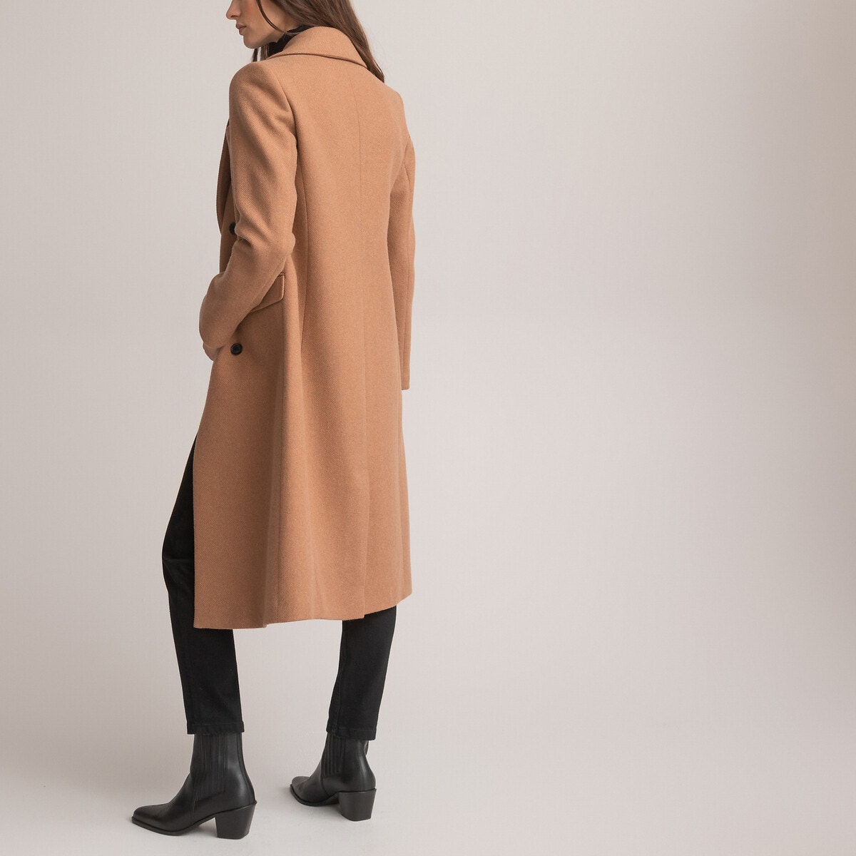 Manteau pardessus long fabriqu en Europe