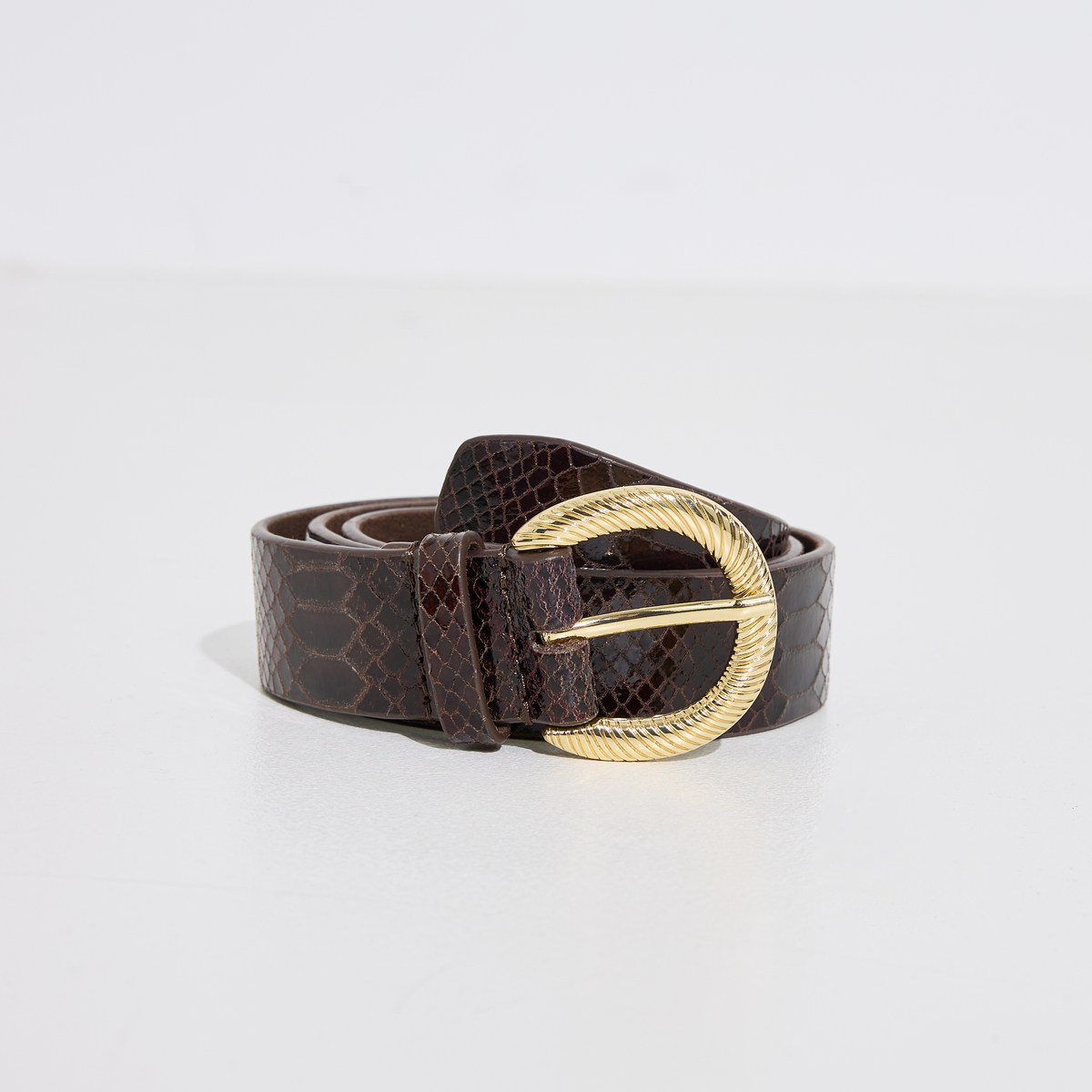 Ceinture motif serpent avec boucle, GRAIN DE MALICE