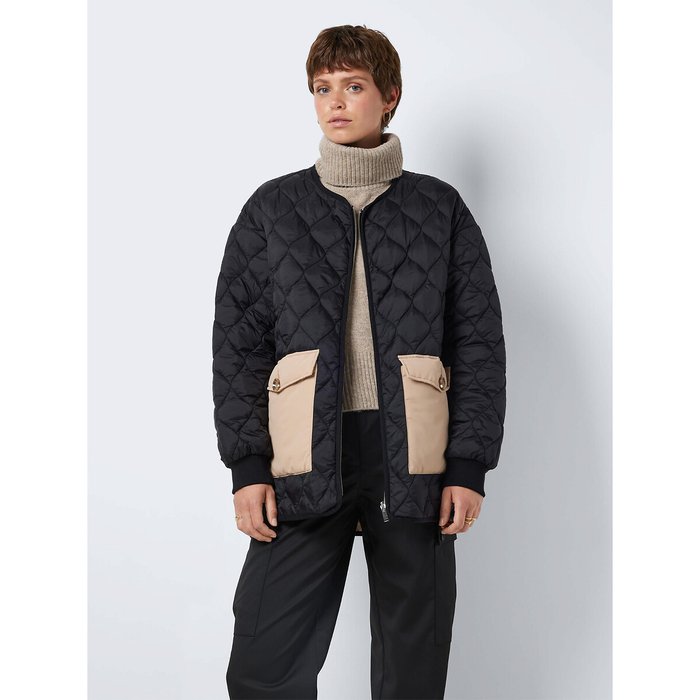 Reversible quilted jacket black Noisy May | La Redoute