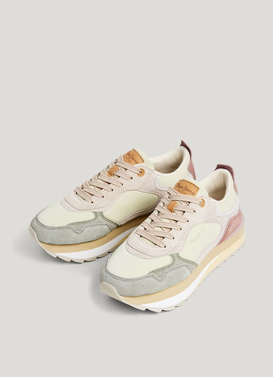 Pepe Jeans Zapatillas en mezcla de materiales FREYA WAVE — photo 3