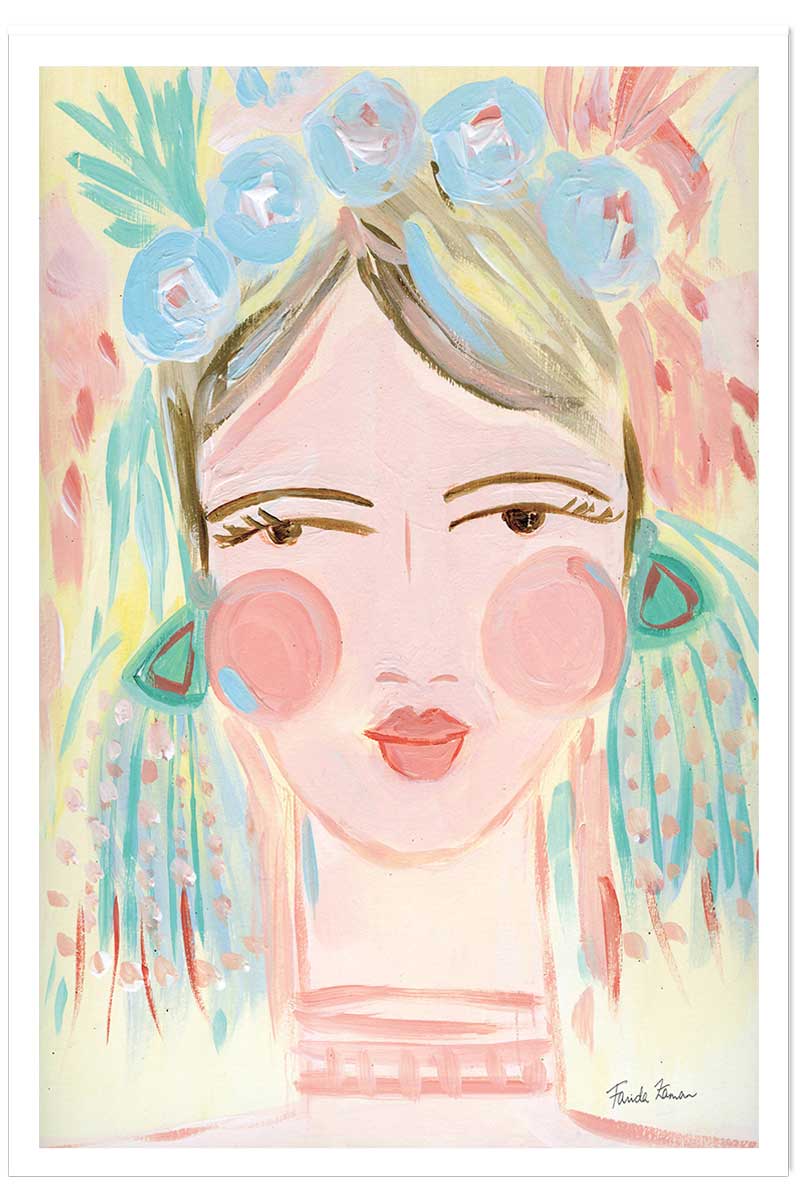 Affiche enfant visage, HEXOA
