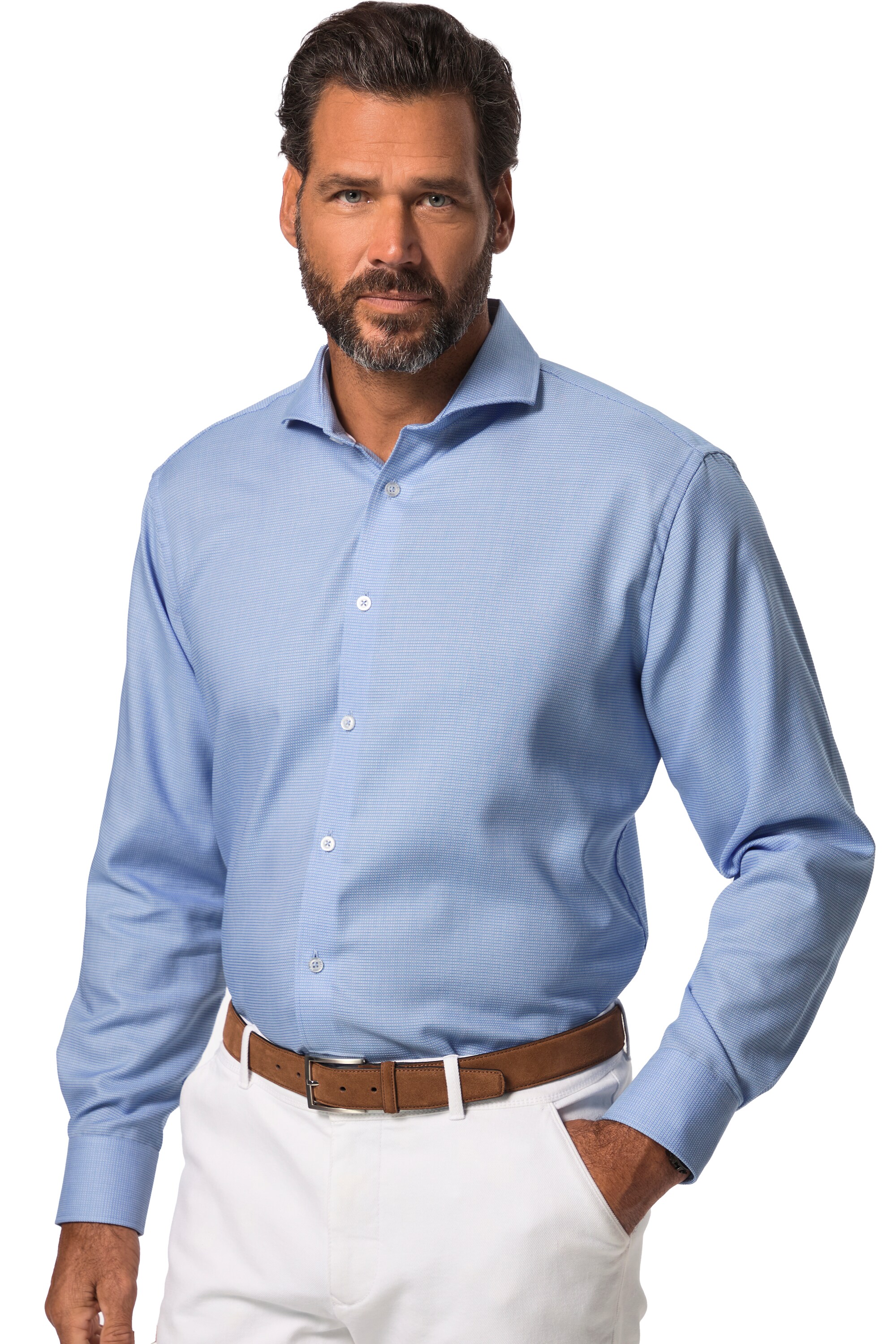 Chemise J.Jill Bleu Clair Manches Longues - Taille L, Occasion Très Bon état