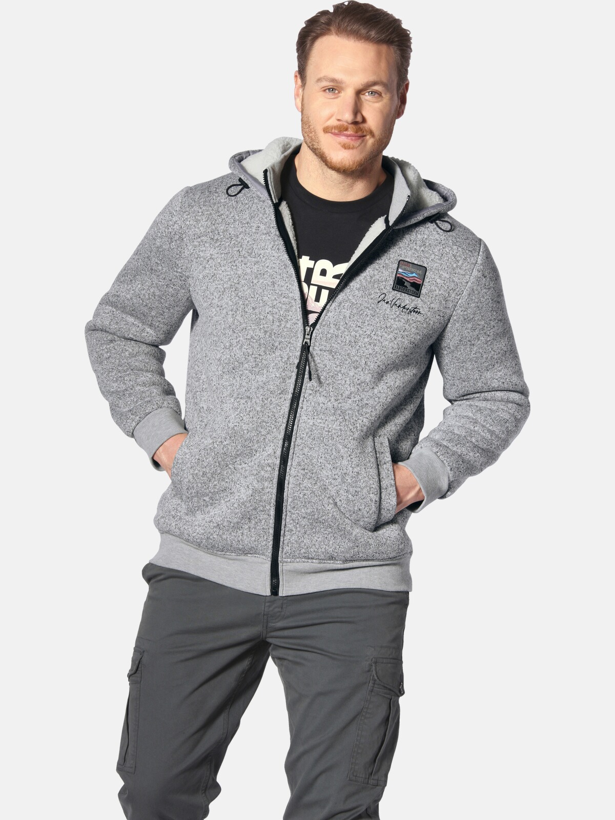Veste en maille polaire NORVID, JAN VANDERSTORM
