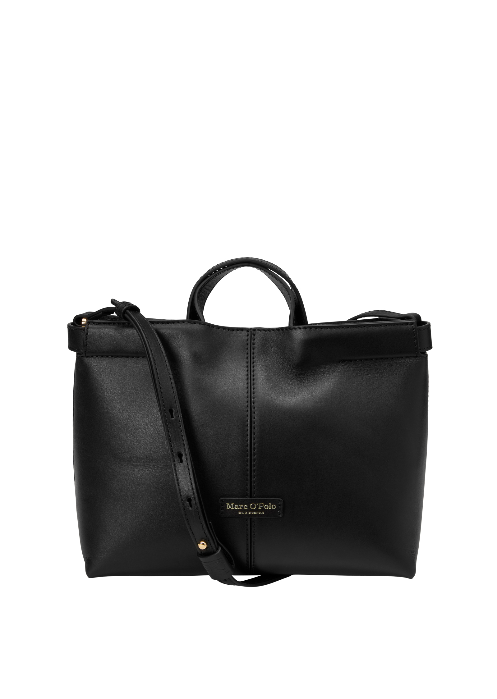 Sac à bandoulière en cuir de veau noble, MARC O'POLO