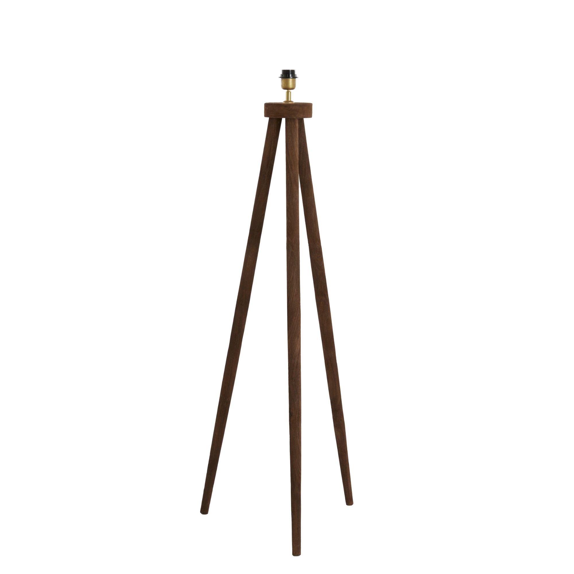 Lampadaire Bois ILIAS, LIGHT & LIVING