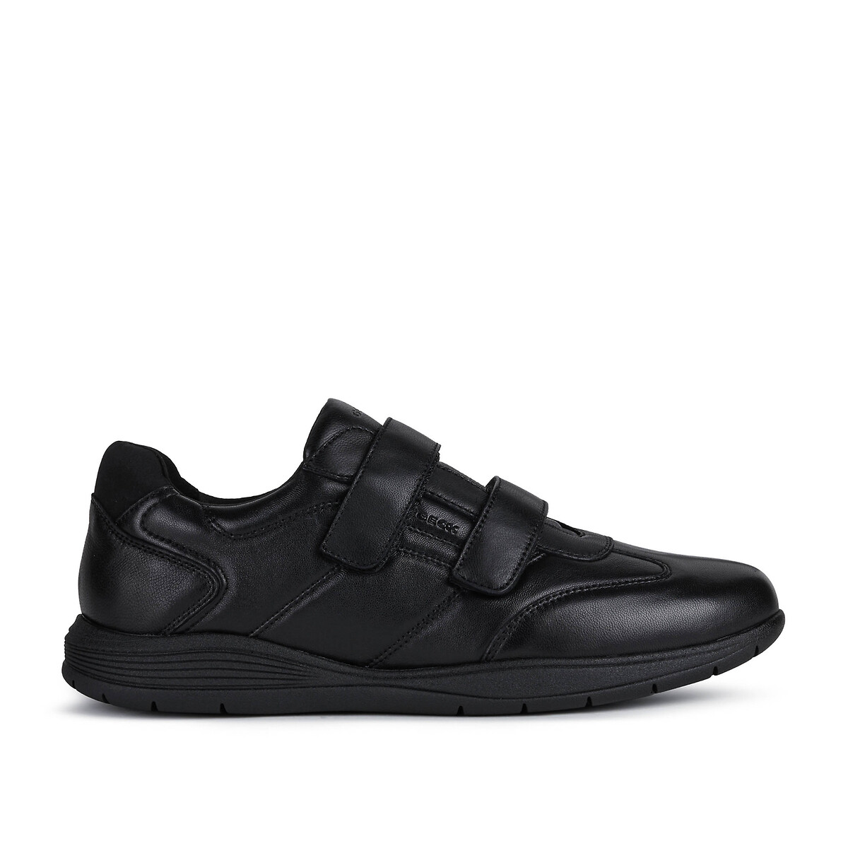 spherica ec2 breathable trainers in leather with touch 'n' close fastening