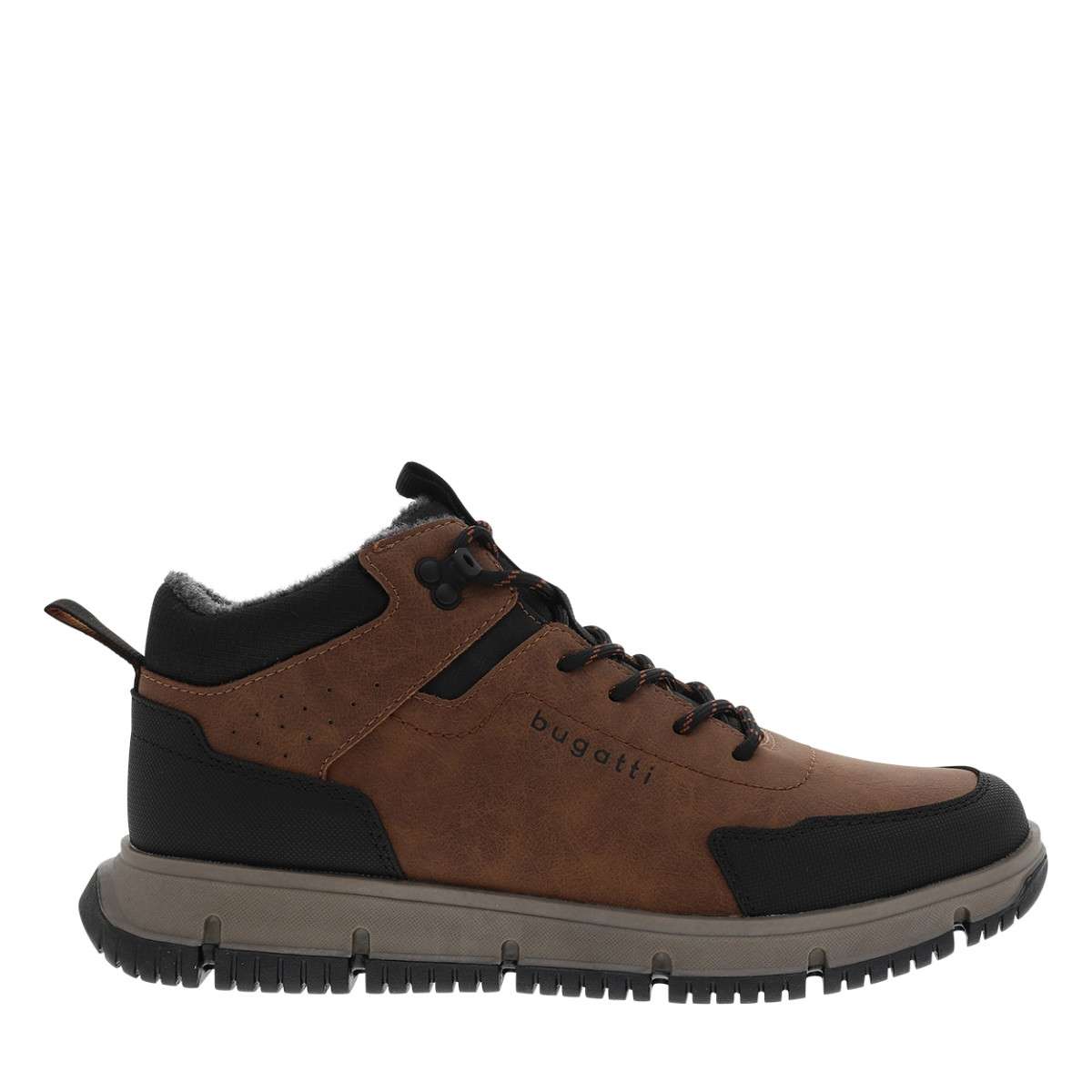 Bottines talon plat, BUGATTI
