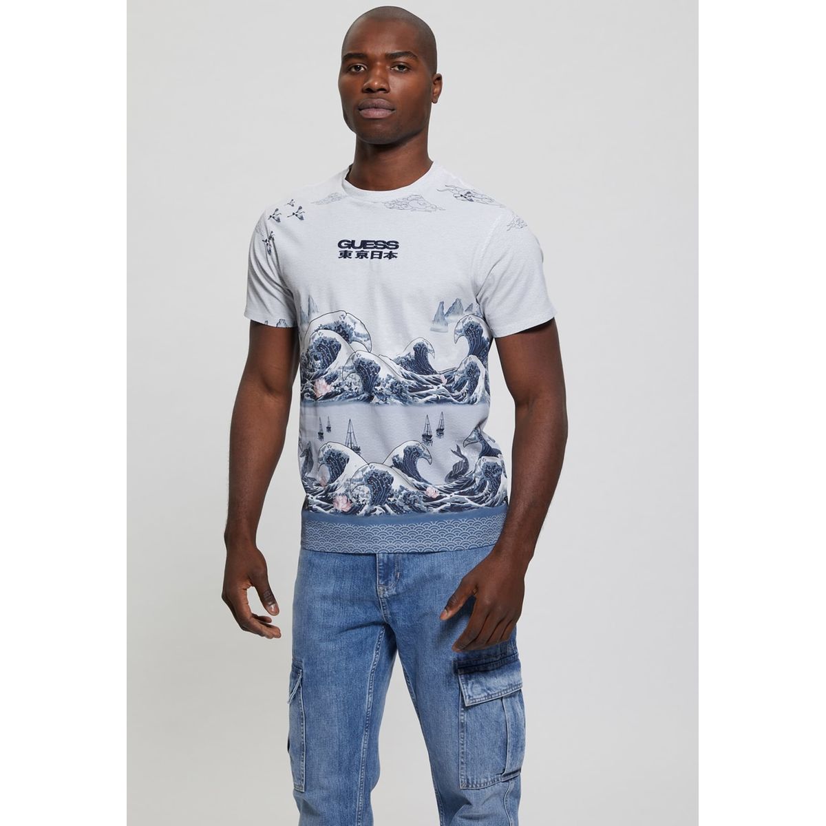 Tee shirt homme GUESS La Redoute