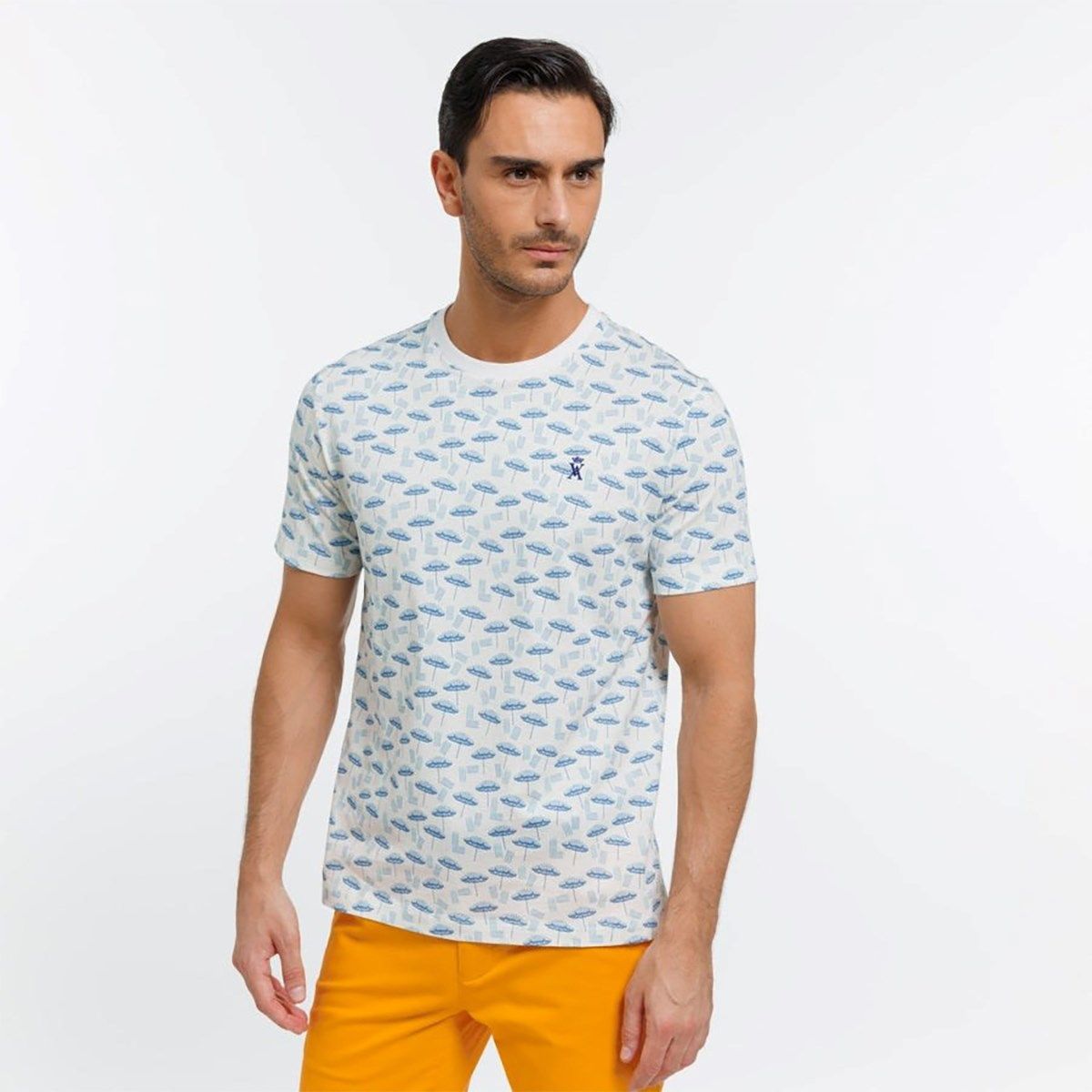 Tshirt col rond 100 coton imprim de saison Vicomte A La Redoute