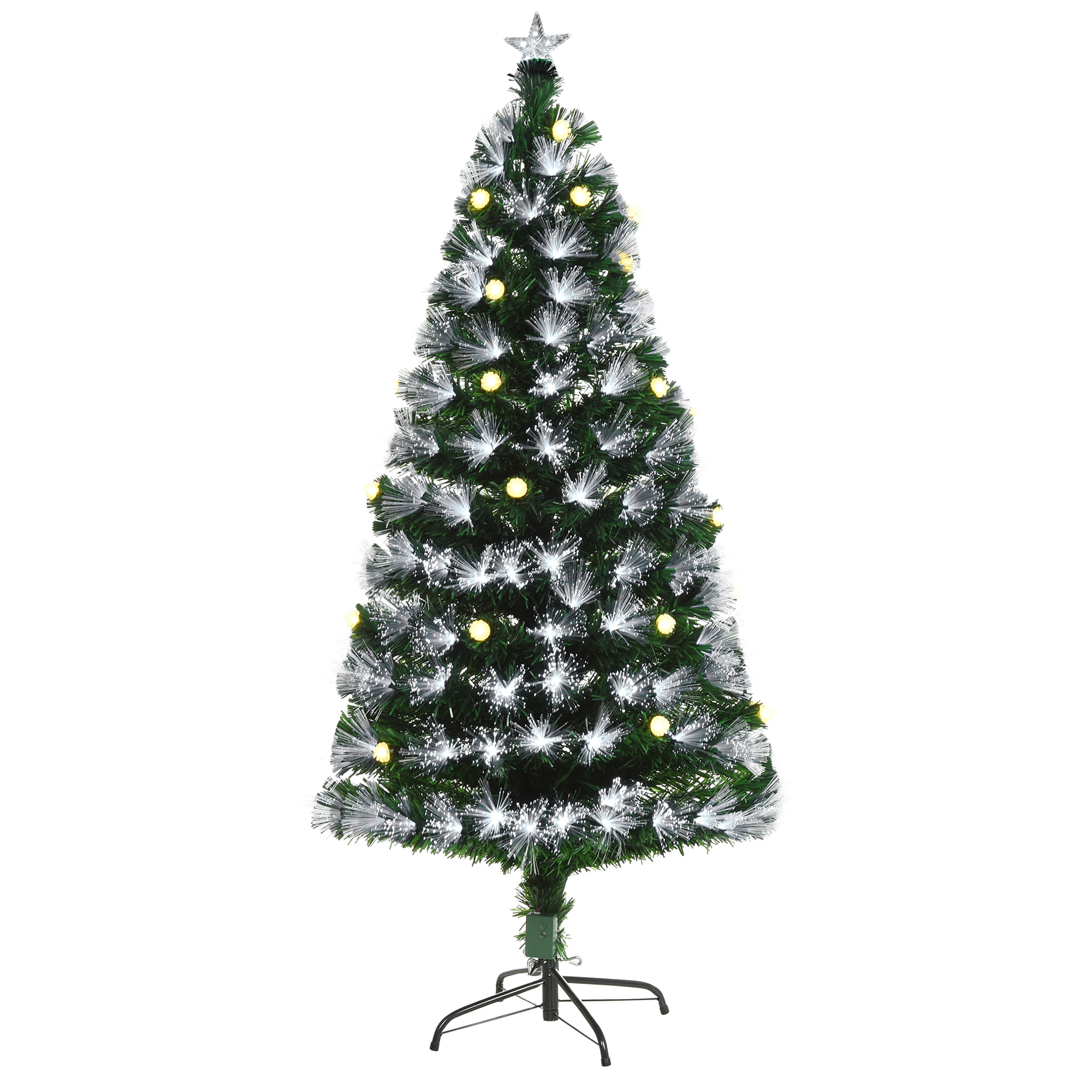 Sapin de Noël Plastique, HOMCOM