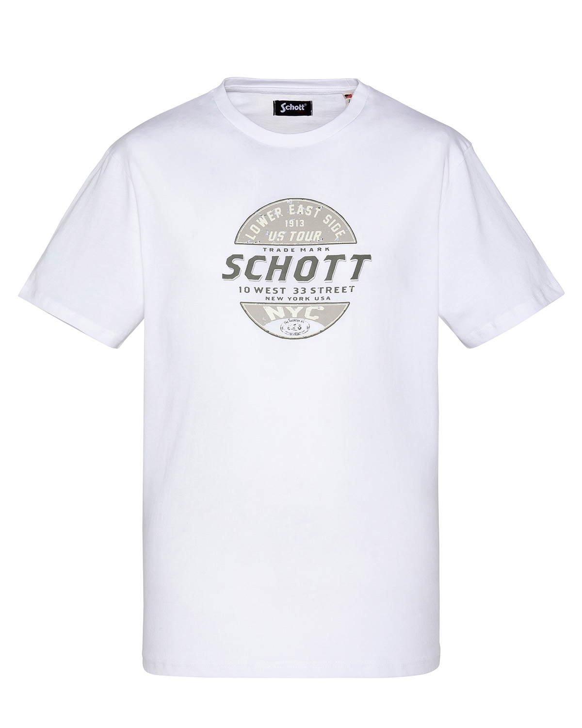 T-shirt imprimé, SCHOTT