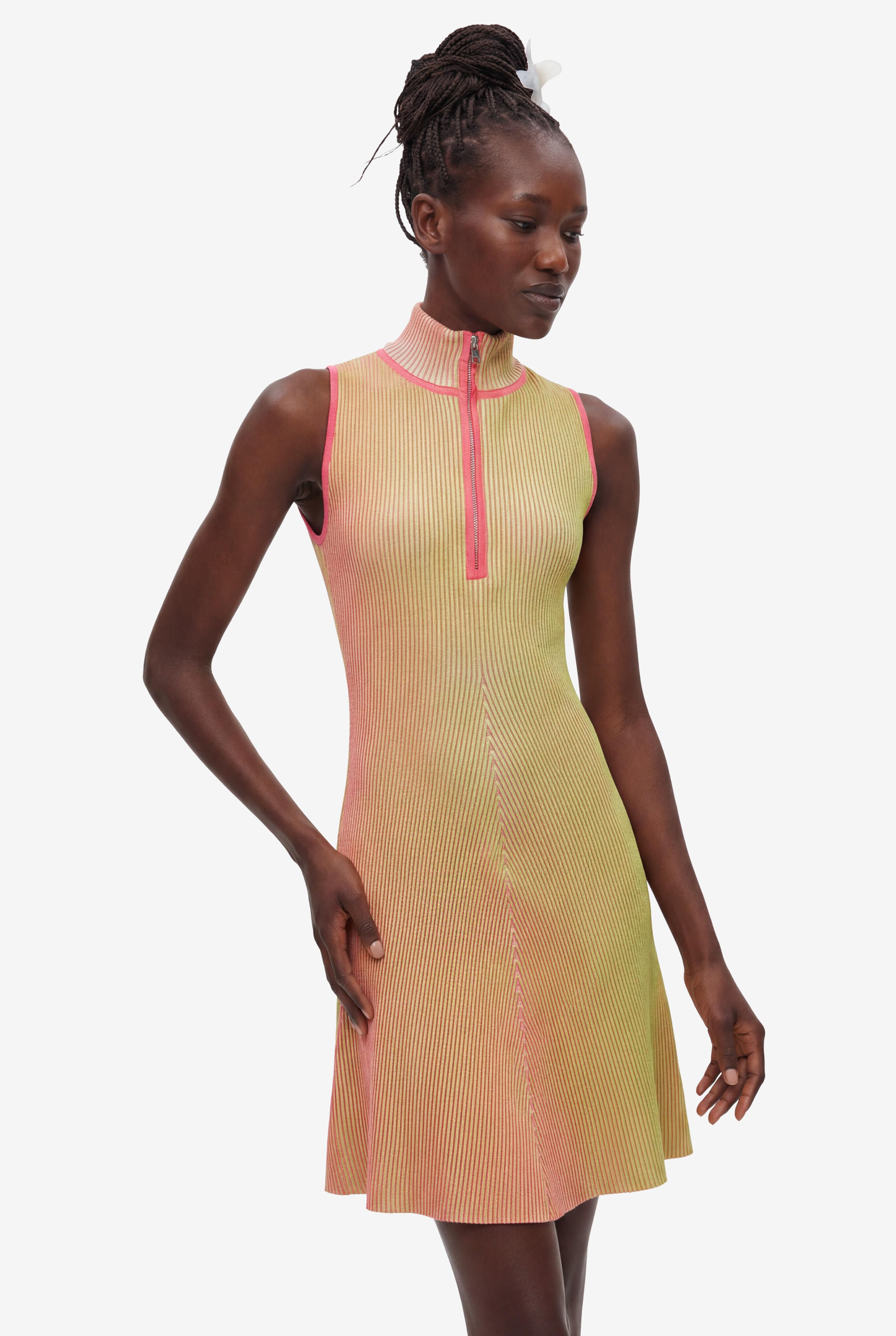 Robe zippée en maille irisée, DESIGUAL
