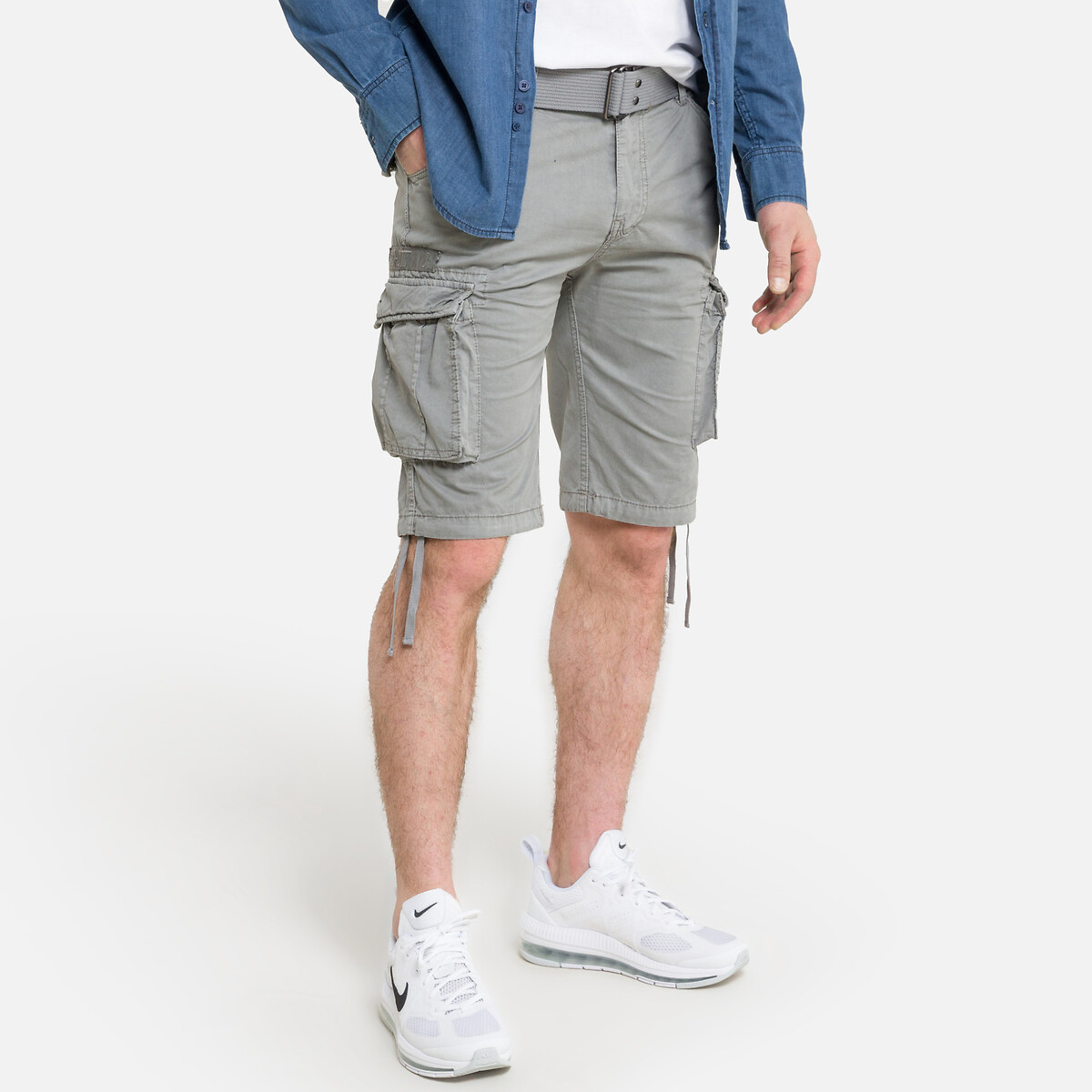 Homme Vêtements Shorts Shorts fluides/cargo Short cargo Panama Short Ellesse pour homme en coloris Gris 