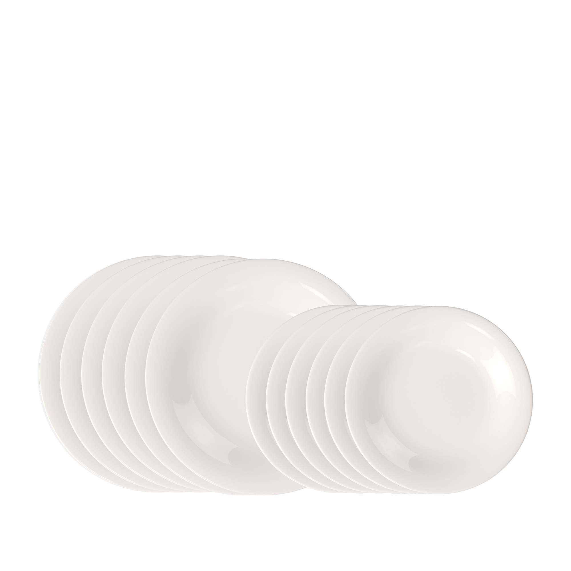 Ensemble D’assiettes, 12Pcs Ec ESSENTIAL, LIKE. BY VILLEROY & BOCH