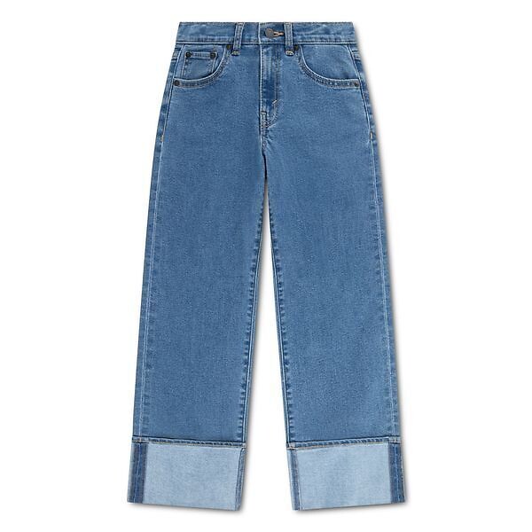 Jean wide leg avec revers bas de jambe, LEVI'S KIDS