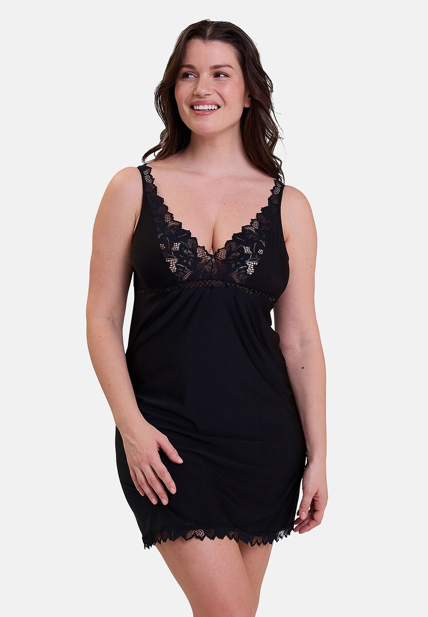 Nuisette dentelle et micro Arum, SANS COMPLEXE
