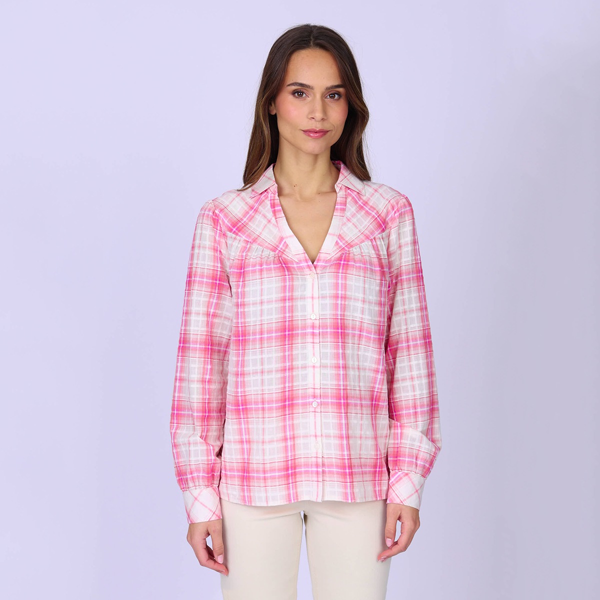 Chemise à carreaux, MISE AU GREEN