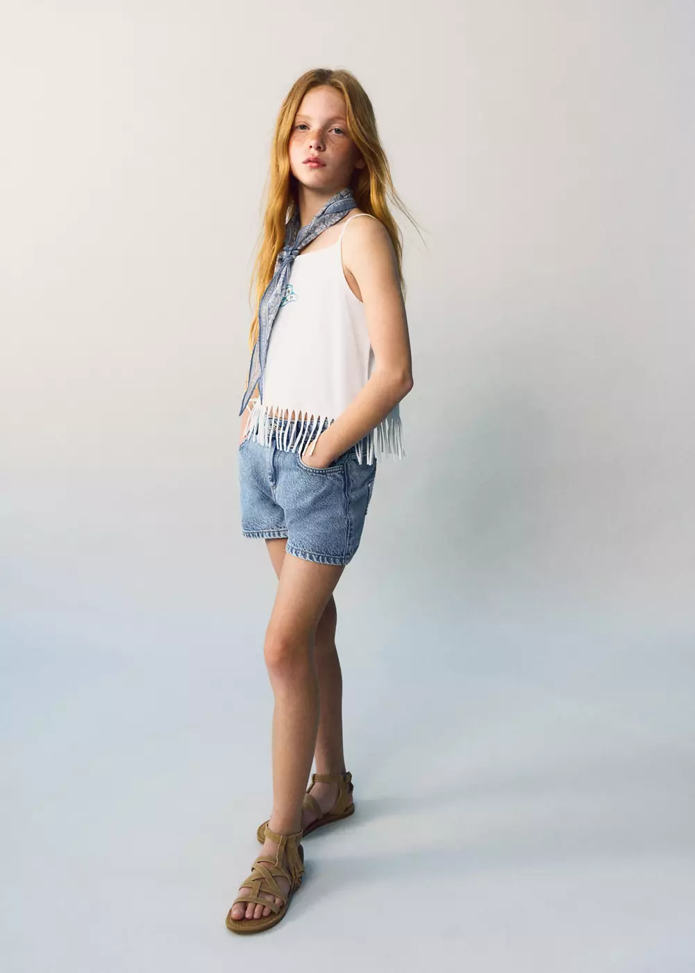 Short avec détail d’étoiles, MANGO KIDS