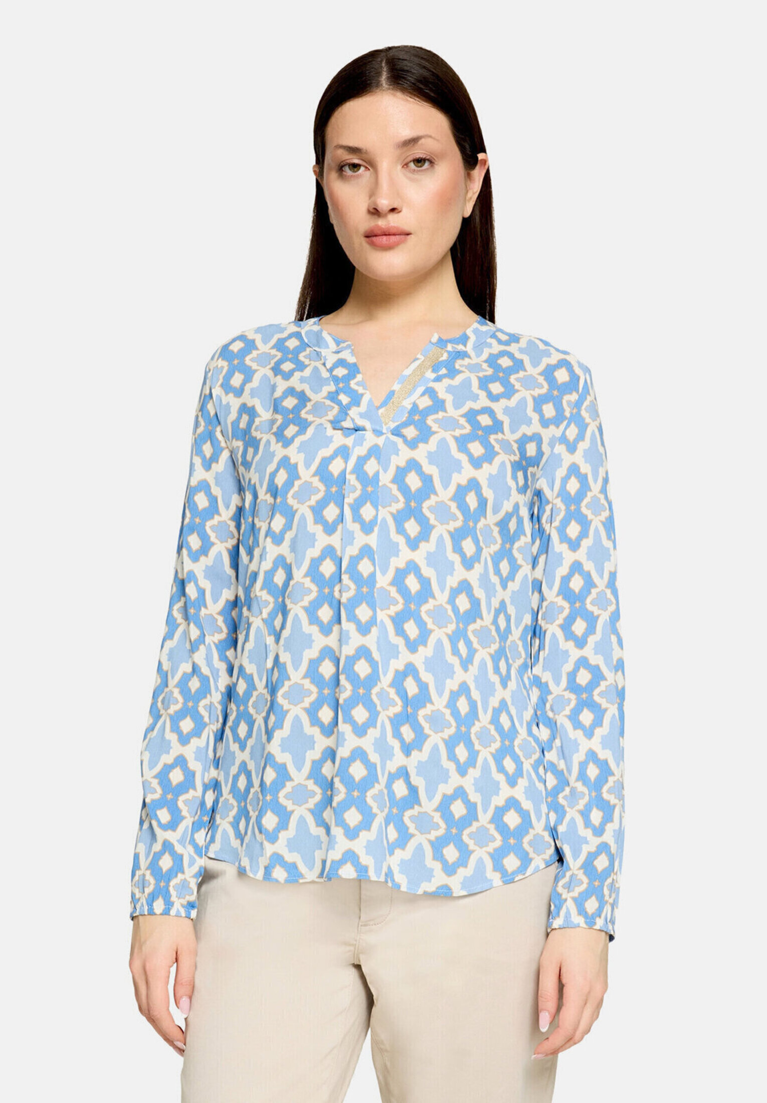 T-shirt façon blouse à motifs, CARTOON
