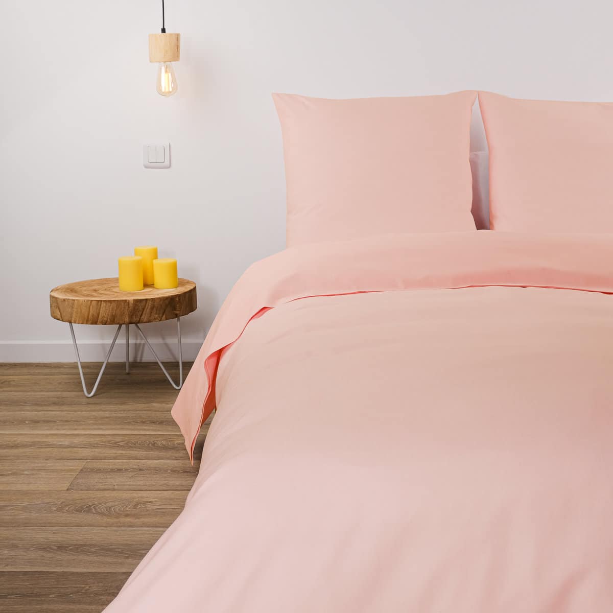 Drap plat en mélange 57 fils AISANCE, LINANDELLE