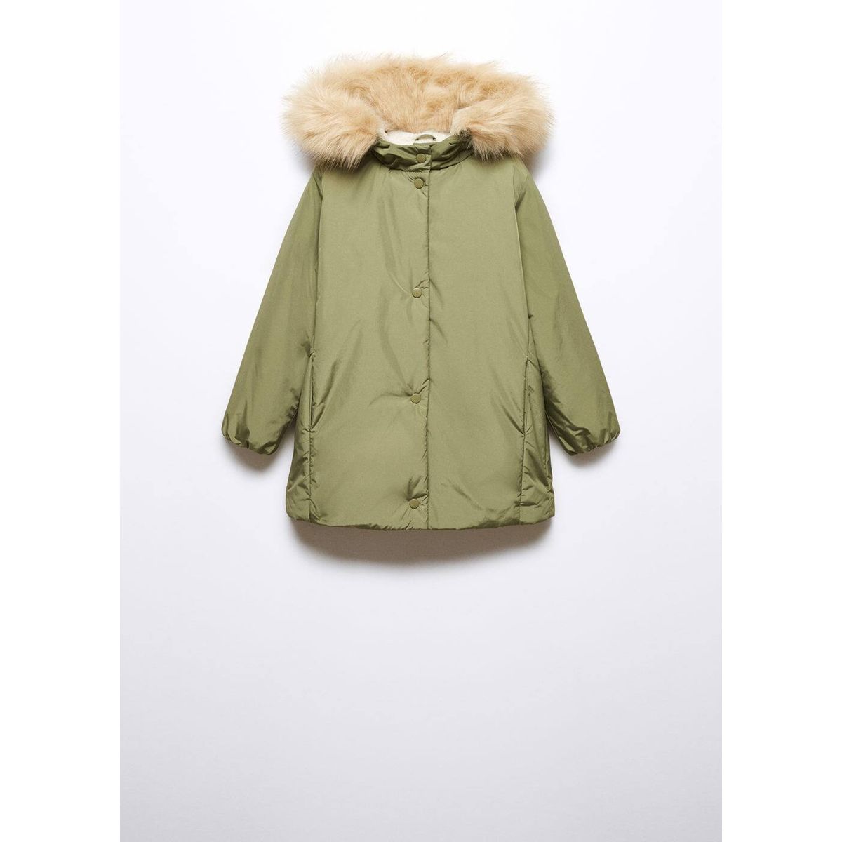 Parka mango online kaki