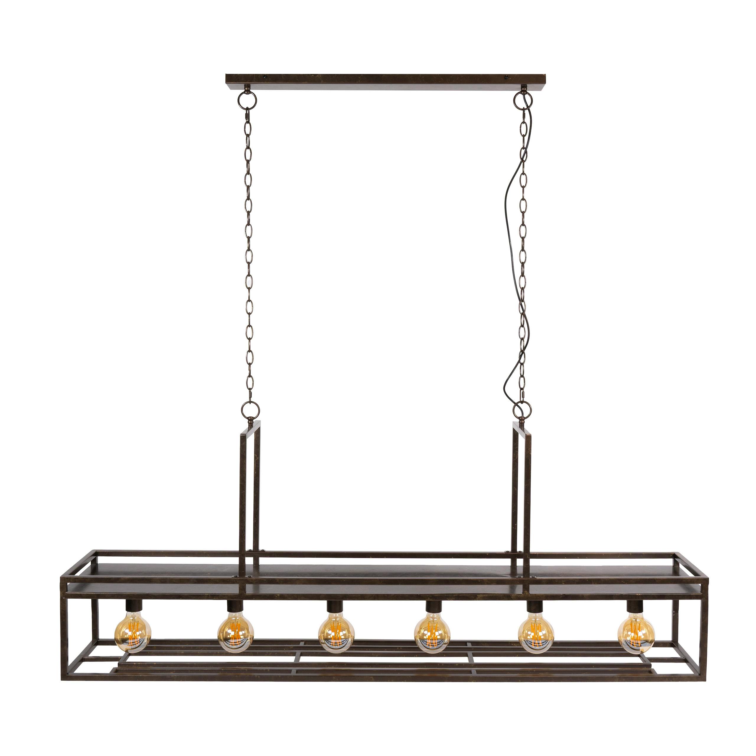 Suspension îlot avec support à verres RALF, PIER IMPORT