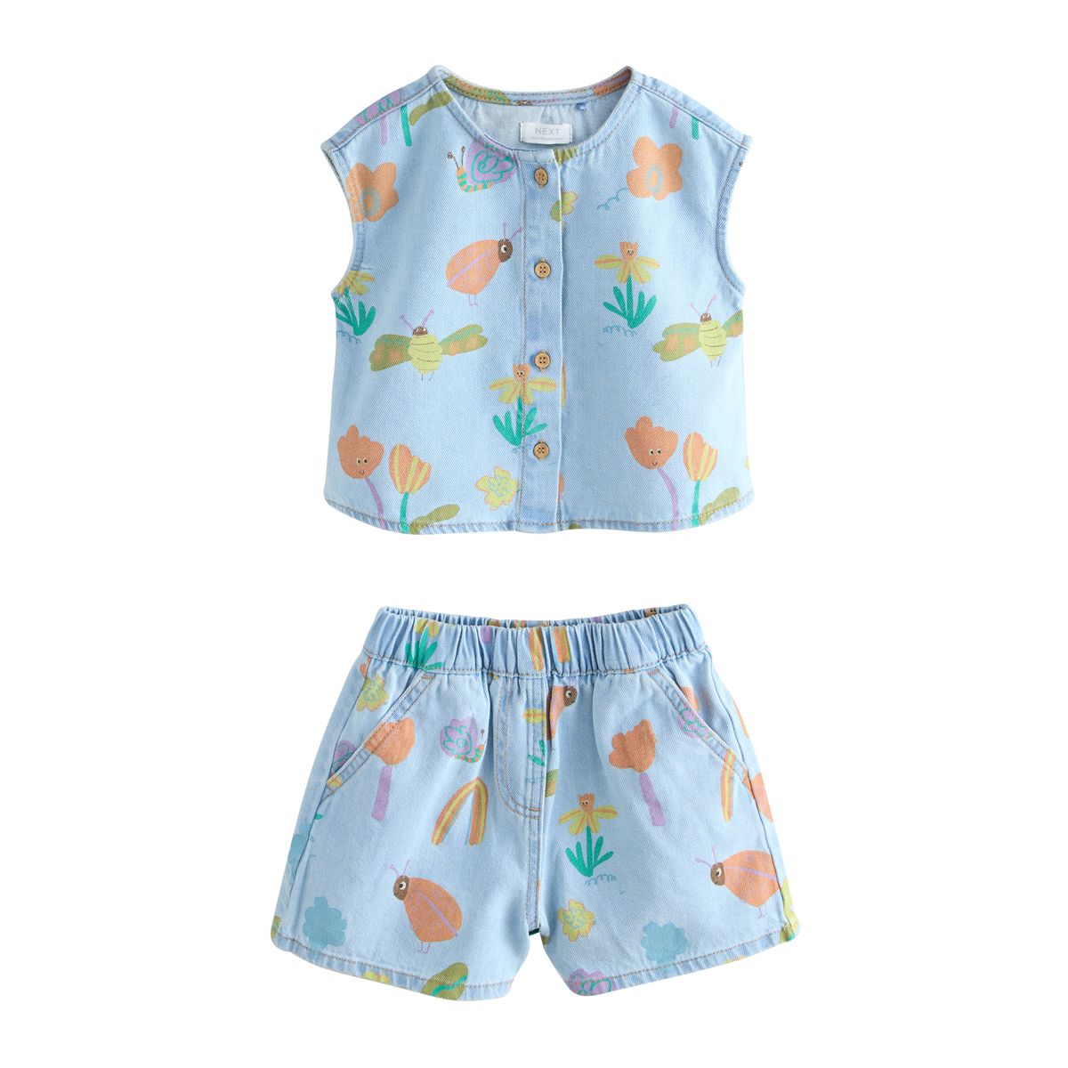 Ensemble haut sans manches et short, NEXT