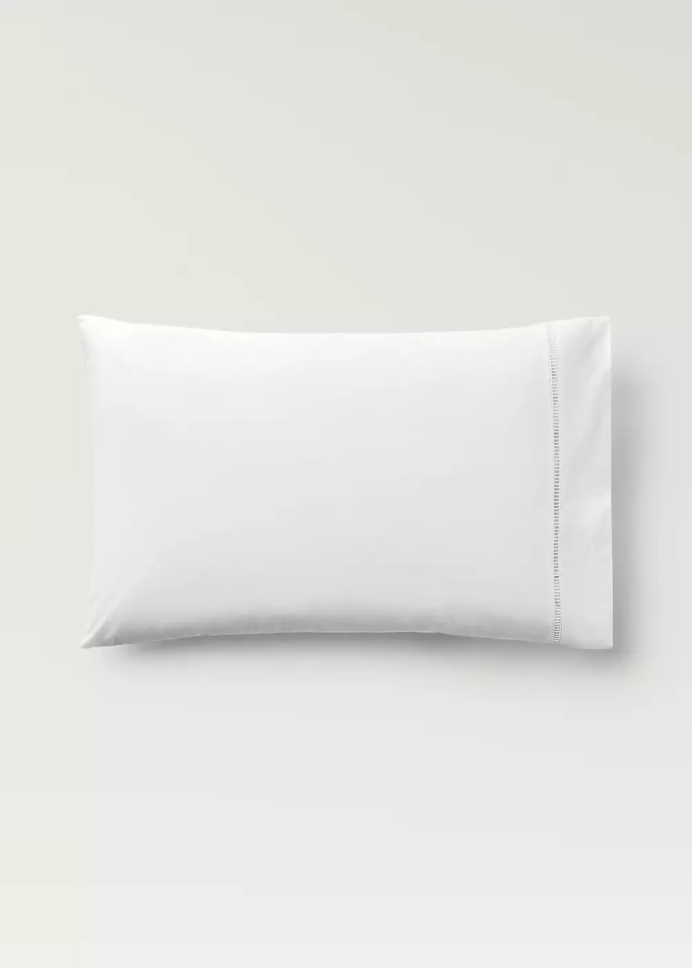 Taie d’oreiller détail broderie ajourée 50x75 cm, MANGO HOME