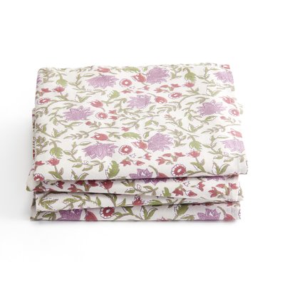 Set of 4 Elsie Floral 100% Washed Cotton Napkins LA REDOUTE INTERIEURS