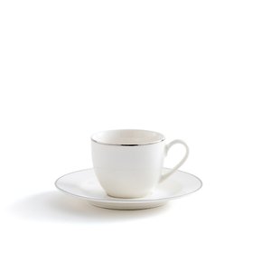 Комплект из 4 чашек с блюдцами для кофе Histoire Argent LA REDOUTE INTERIEURS image