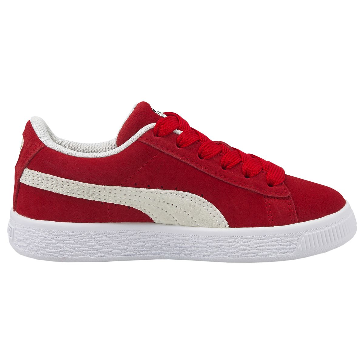 Puma suede rouge La Redoute