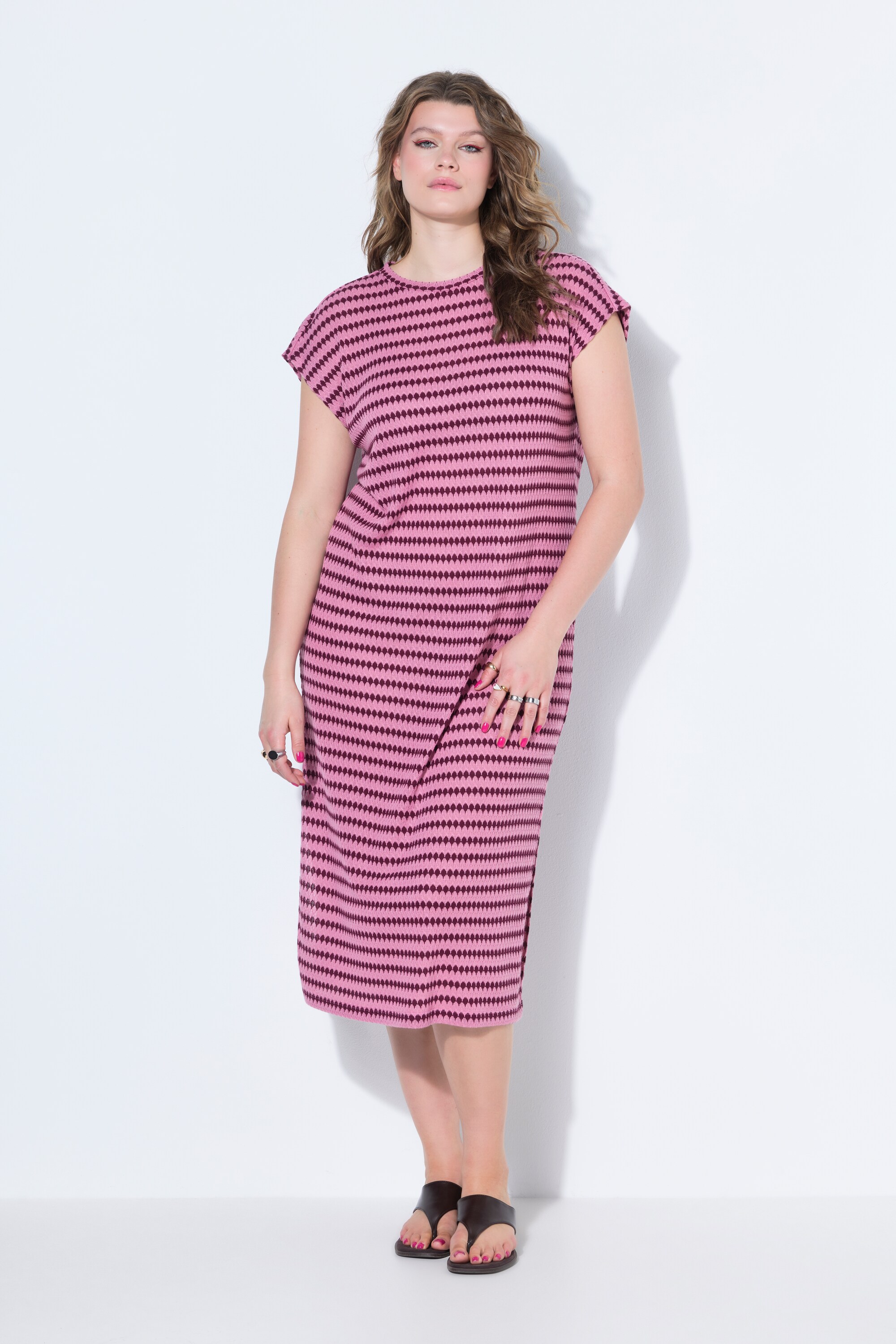 Robe midi oversize, en jersey, STUDIO UNTOLD