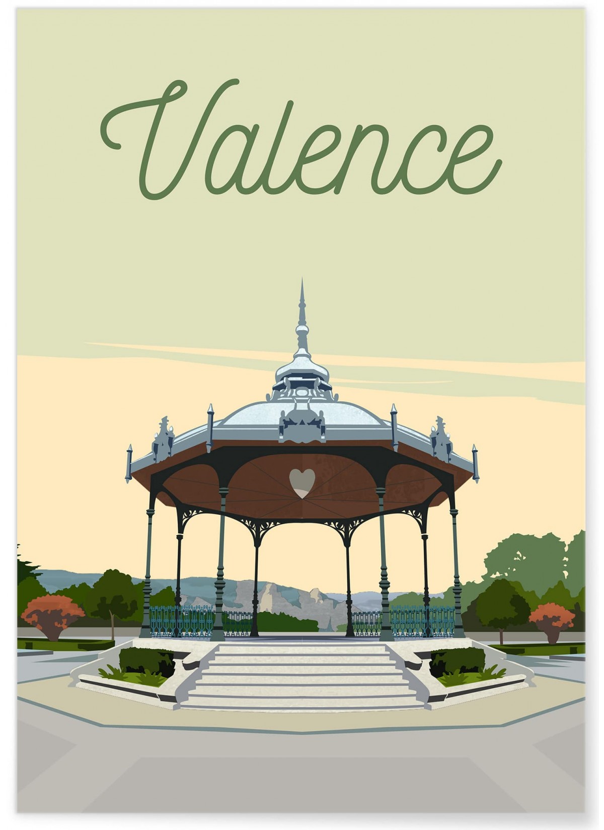 Affiche ville Valence, L'AFFICHERIE