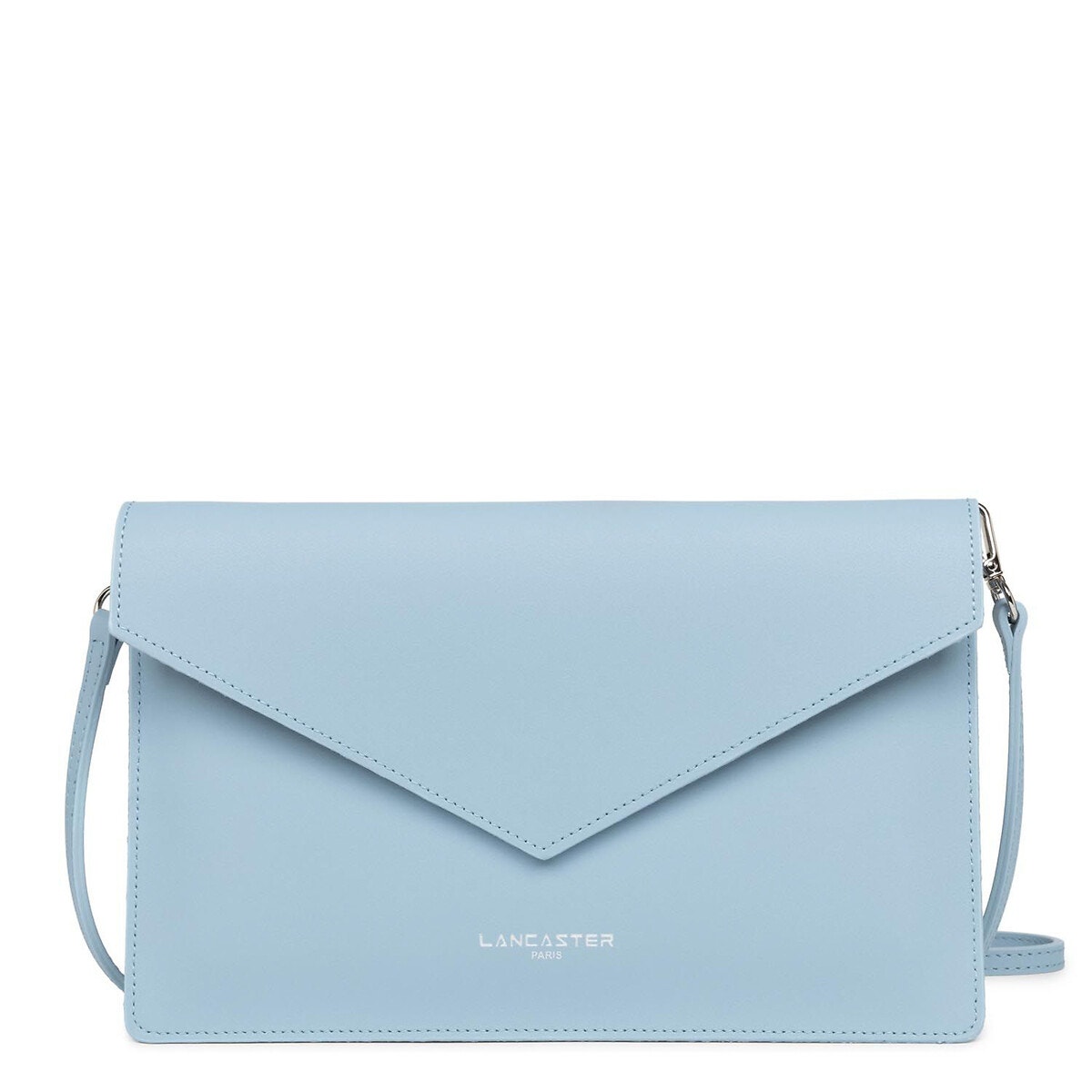 Pochette à Documents Lancaster Paris En Cuir D'autruche Verte - Occasion, Style élégant, Thème Paris
