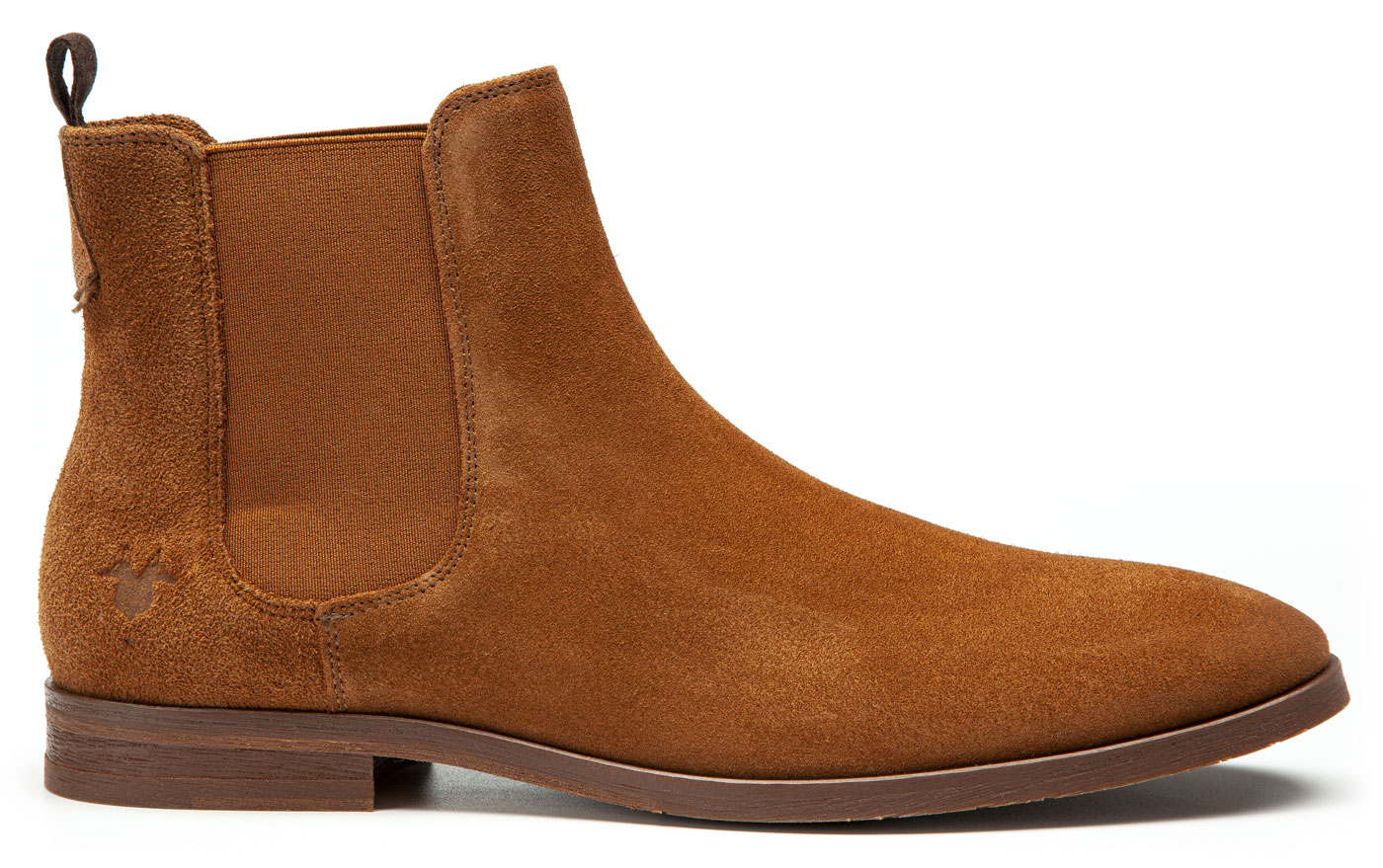 Chelsea boots croûte velours connor 5 Kost | La Redoute