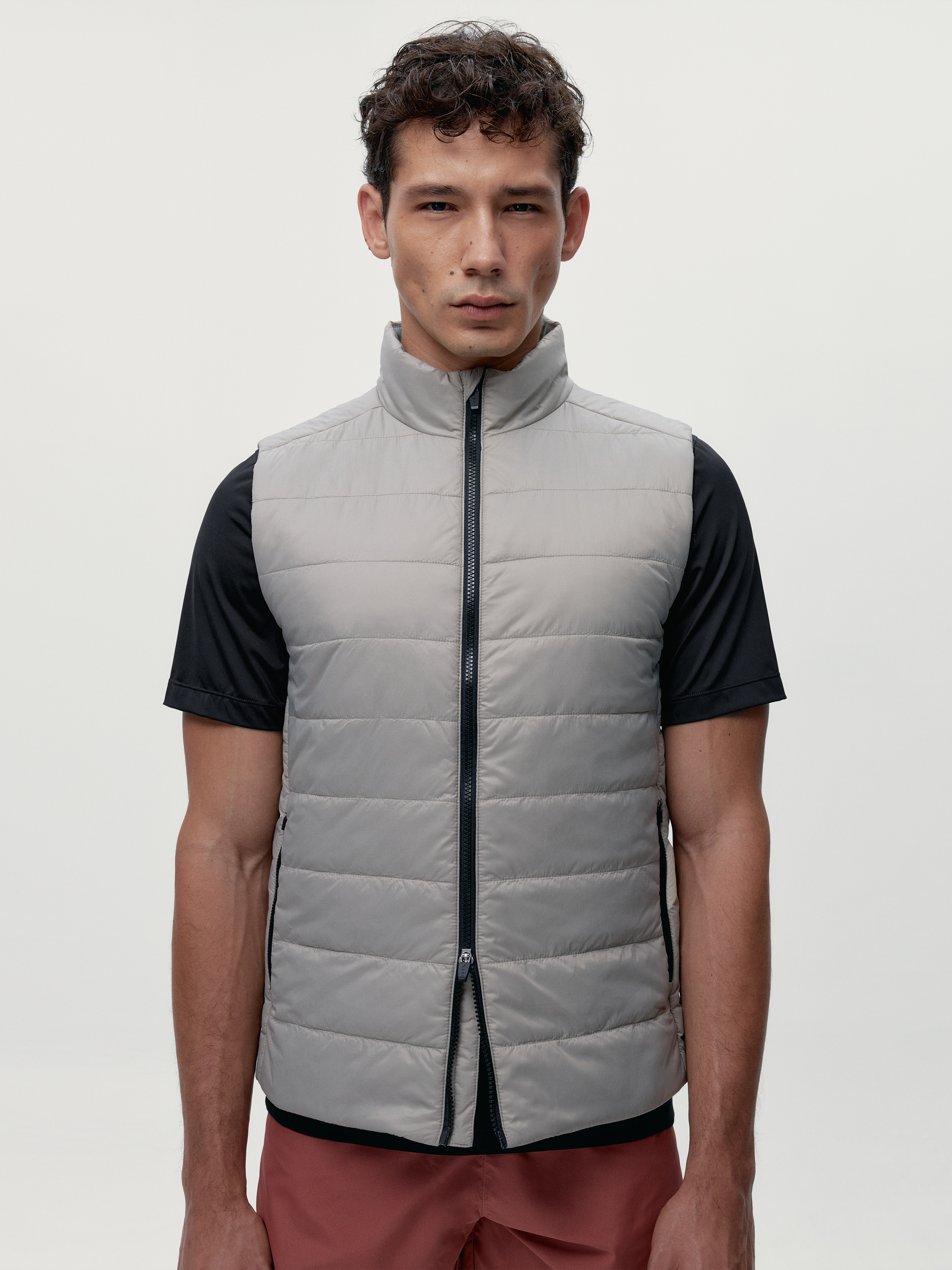 Doudoune sans manches de sport homme Maine Coupe-vent réversible avec poches, BORN