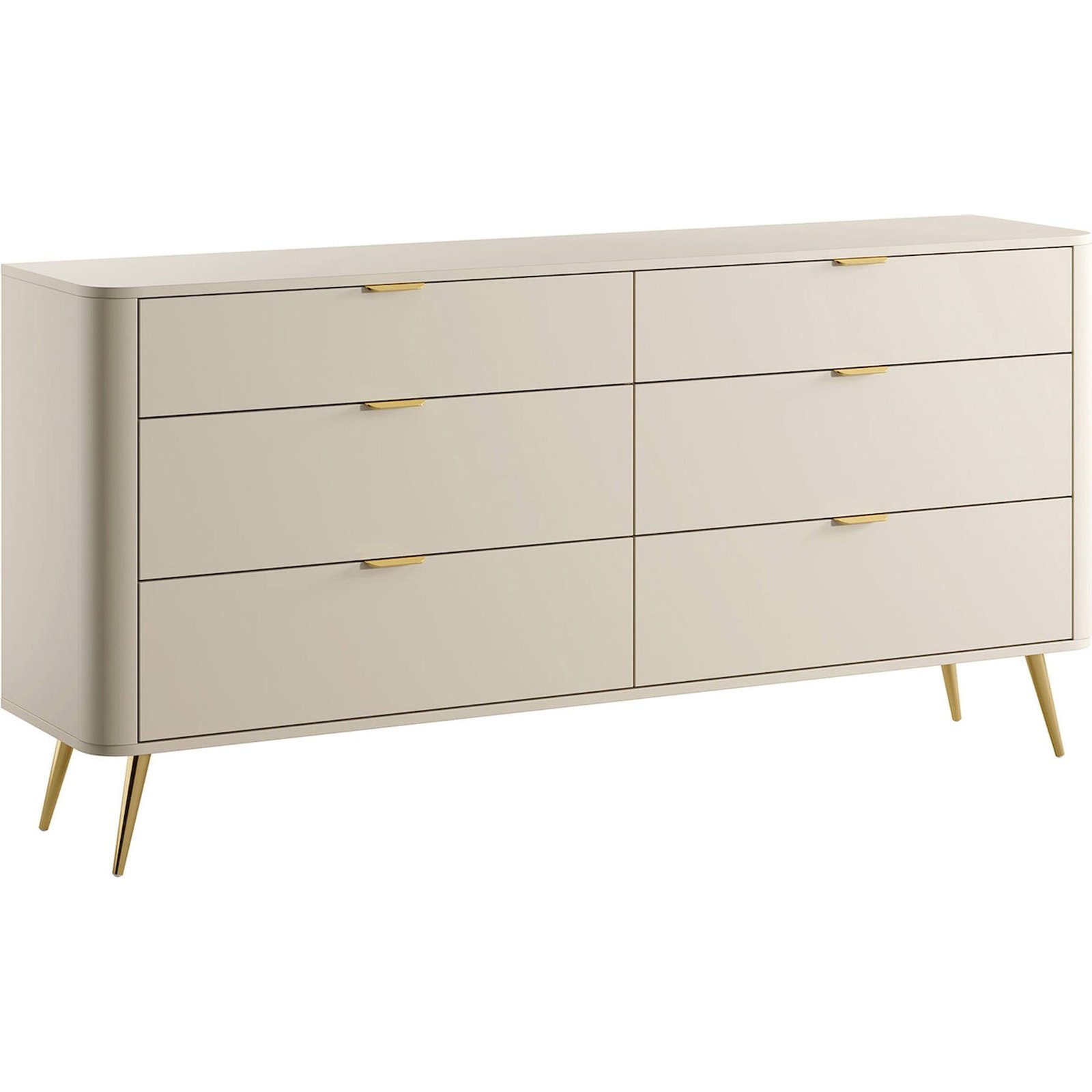 Commode ovale 6 tiroirs collection OVAL, RECOLLECTION