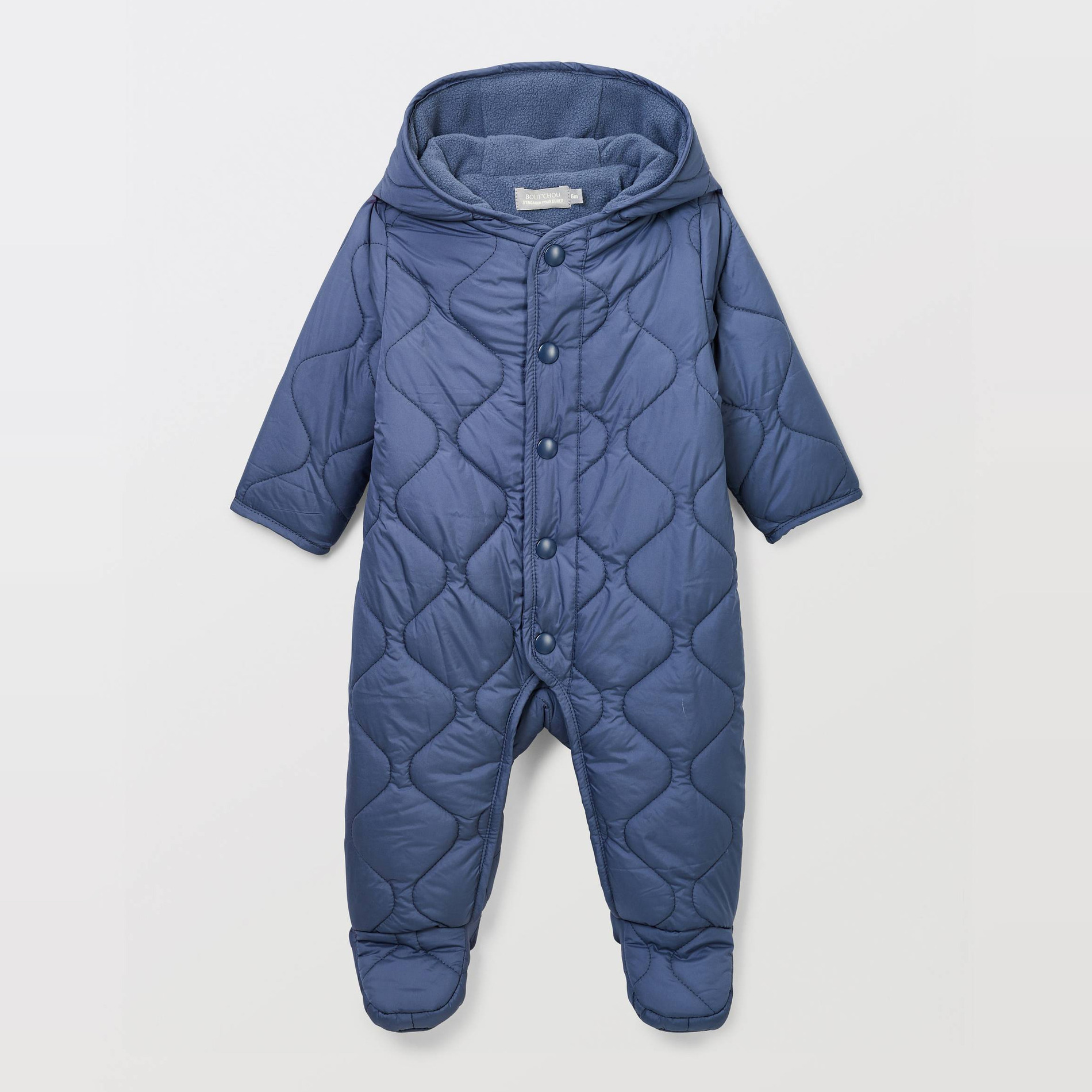 Combinaison pilote en quilt uni, BOUT'CHOU