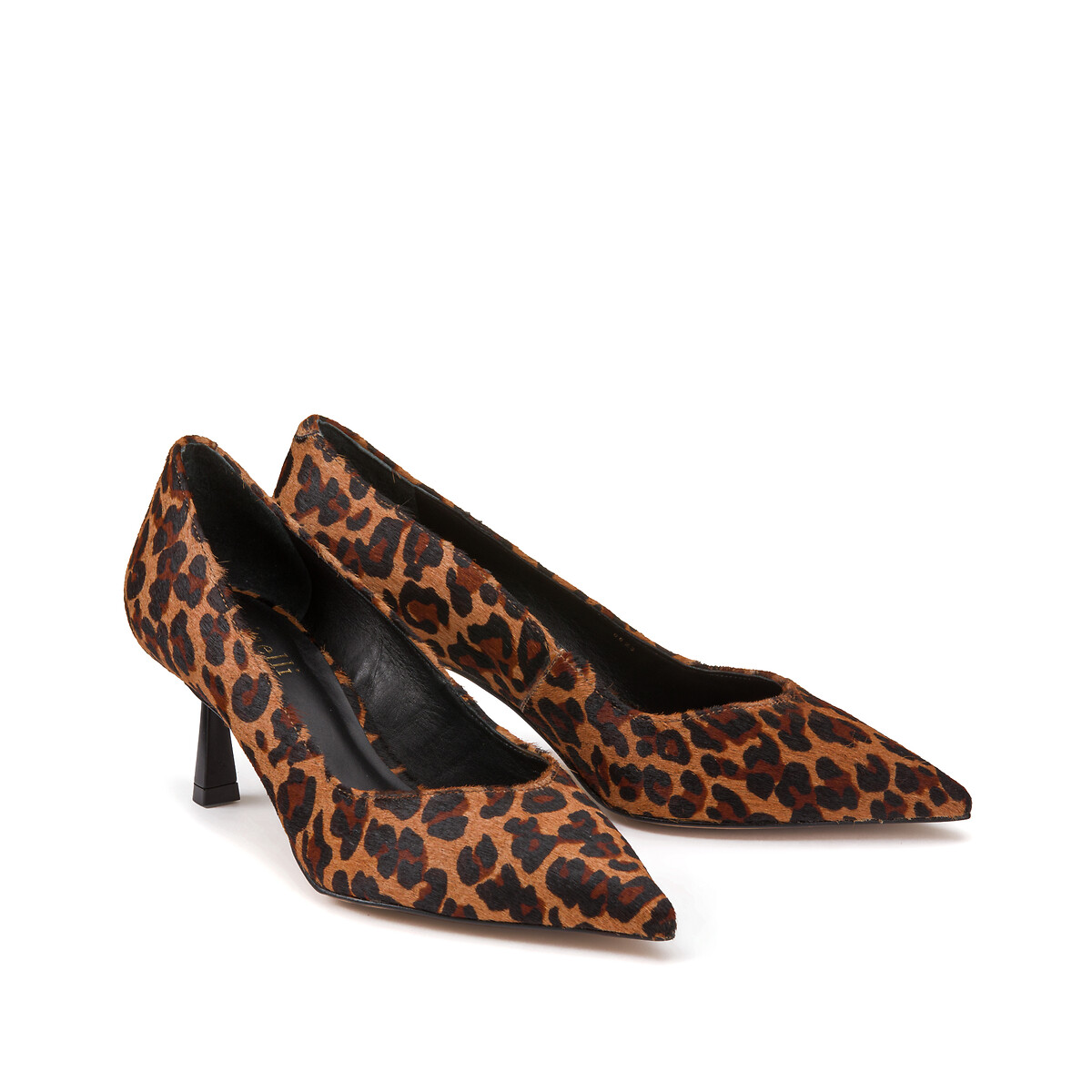 Leopard skin hot sale kitten heels