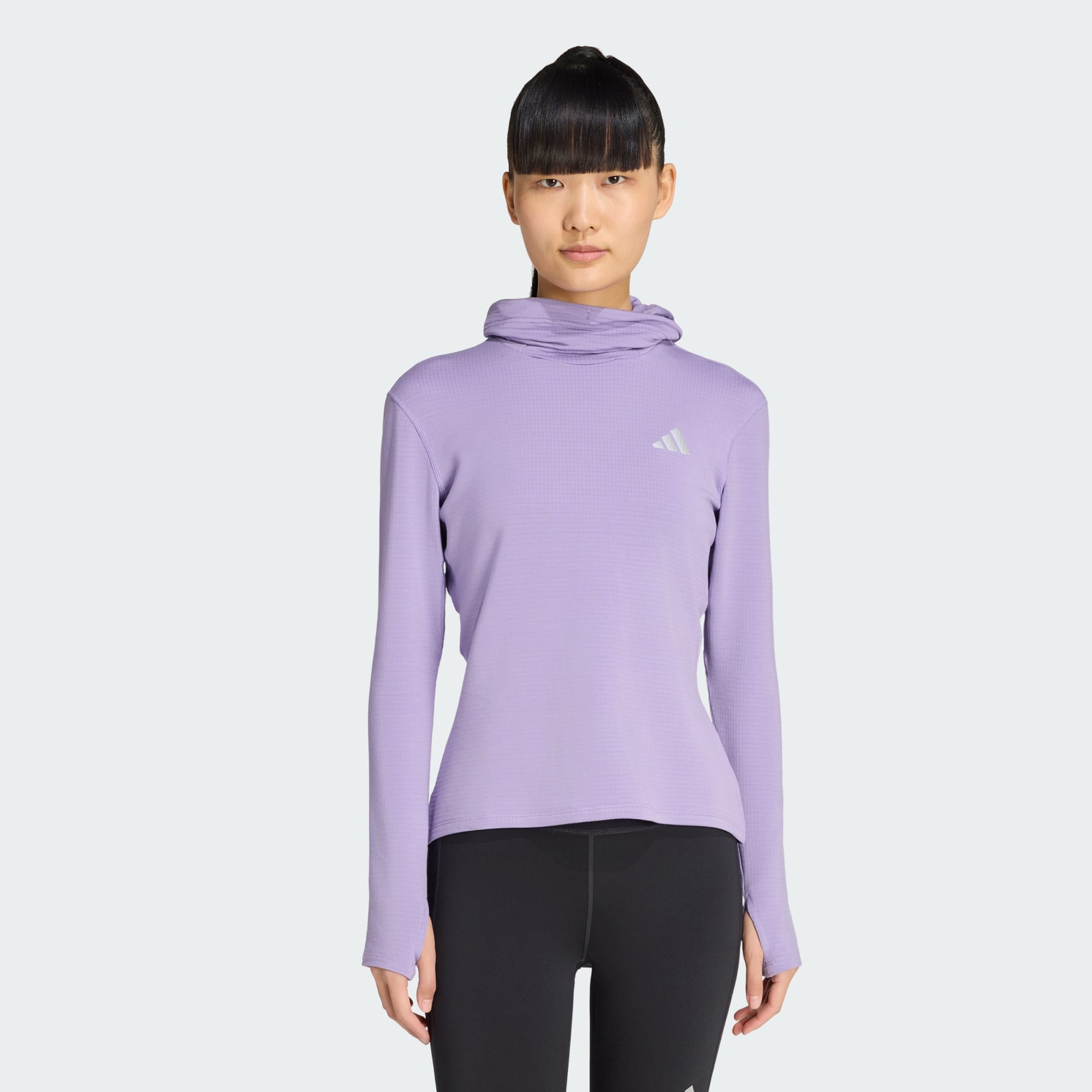 Veste De Survêtement De Running À Capuche Manches Longues Hiver Adi365 Essentials, adidas Performance