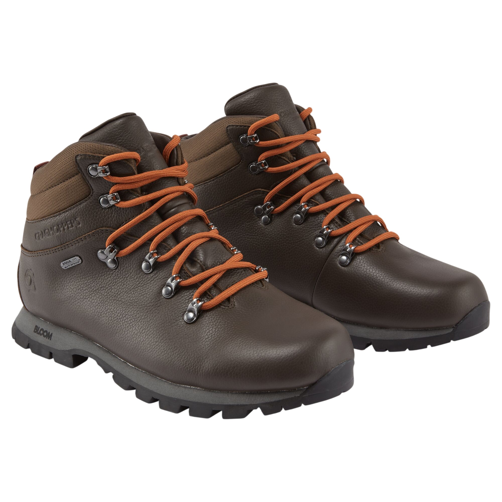 Chaussures montantes de marche en cuir TREK NEWHIDE, CRAGHOPPERS